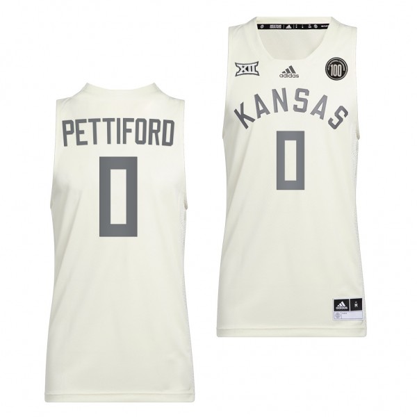 Bobby Pettiford Kansas Jayhawks 2022 Reverse Retro Jersey White