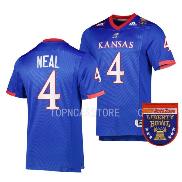 Devin Neal Kansas Jayhawks 2022 Liberty Bowl Colle...