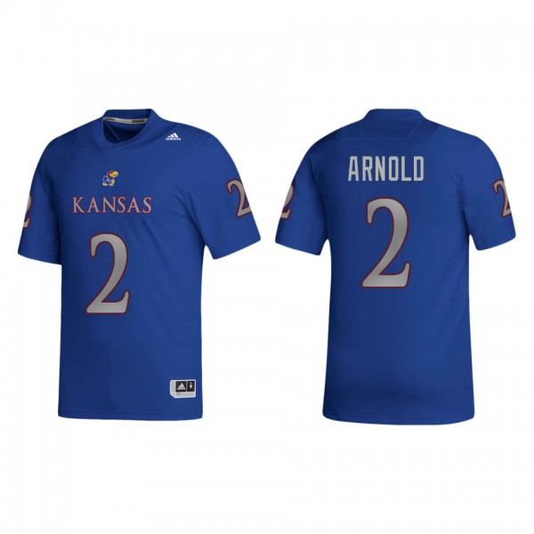 Lawrence Arnold Kansas Jayhawks adidas NIL Replica...