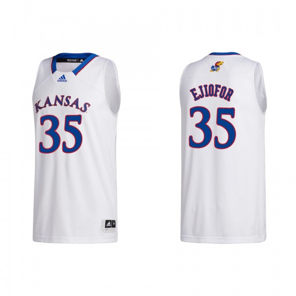 Zuby Ejiofor Kansas Jayhawks adidas College Basket...